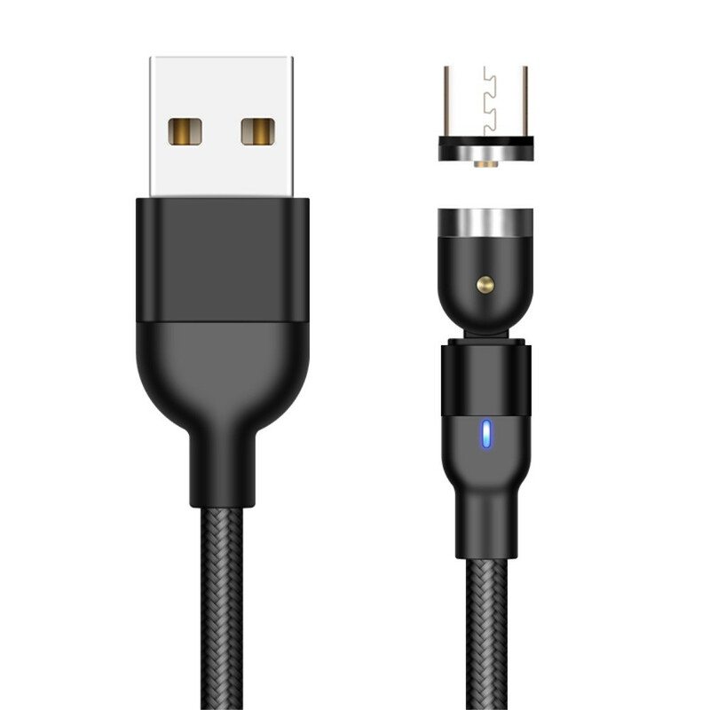 Câble de chargement USB magnétique avec Lightning / Micro USB