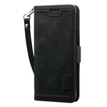 Housse Simili Cuir iPhone 12 Max / 12 Pro Bicolore Contours Renforcés Housse Simili Cuir iPhone 12 Max / 12 Pro Bicolore Contours Renforcés