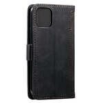 Housse Simili Cuir iPhone 12 Max / 12 Pro Bicolore Contours Renforcés Housse Simili Cuir iPhone 12 Max / 12 Pro Bicolore Contours Renforcés