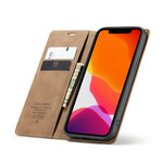 Flip Cover iPhone 12 Max / 12 Pro CASEME Simili Cuir Flip Cover iPhone 12 Max / 12 Pro CASEME Simili Cuir
