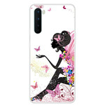 Coque OnePlus Nord Butterfly Lady