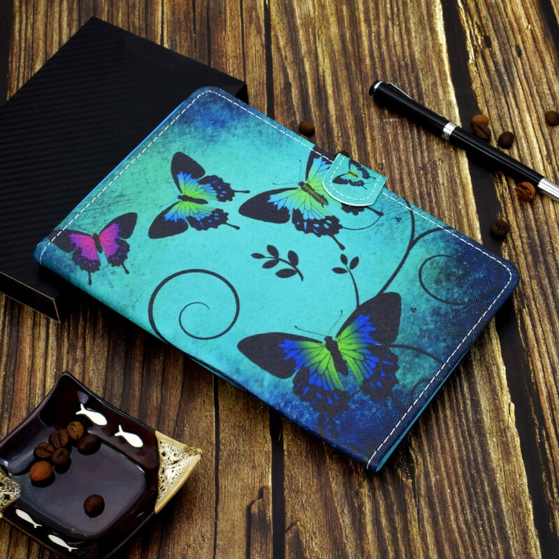 Housse iPad Air 10.9" (2020) Papillons Verts Housse iPad Air 10.9" (2020) Papillons Verts