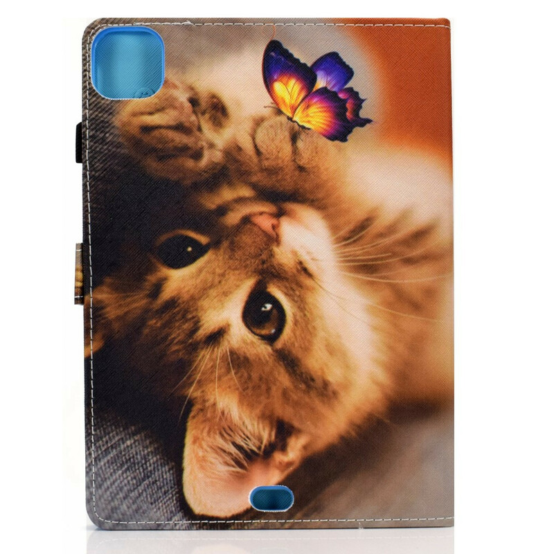 Housse iPad Air 10.9" (2020) Mon Chaton et Papillon Housse iPad Air 10.9" (2020) Mon Chaton et Papillon