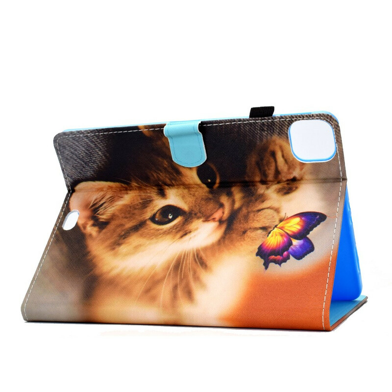 Housse iPad Air 10.9" (2020) Mon Chaton et Papillon Housse iPad Air 10.9" (2020) Mon Chaton et Papillon