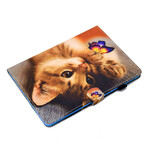 Housse iPad Air 10.9" (2020) Mon Chaton et Papillon Housse iPad Air 10.9" (2020) Mon Chaton et Papillon