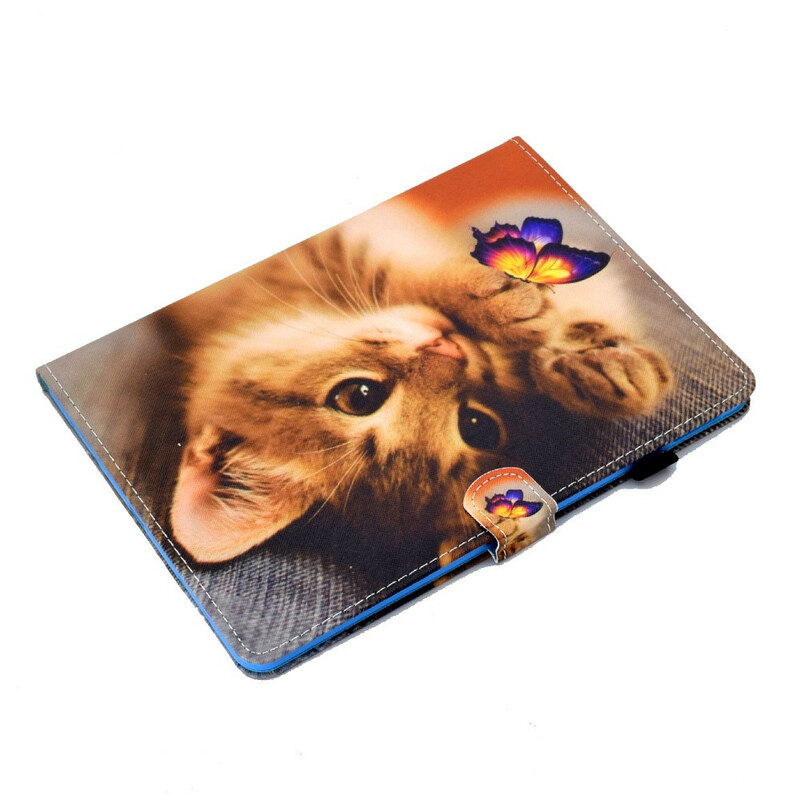 Housse iPad Air 10.9" (2020) Mon Chaton et Papillon Housse iPad Air 10.9" (2020) Mon Chaton et Papillon