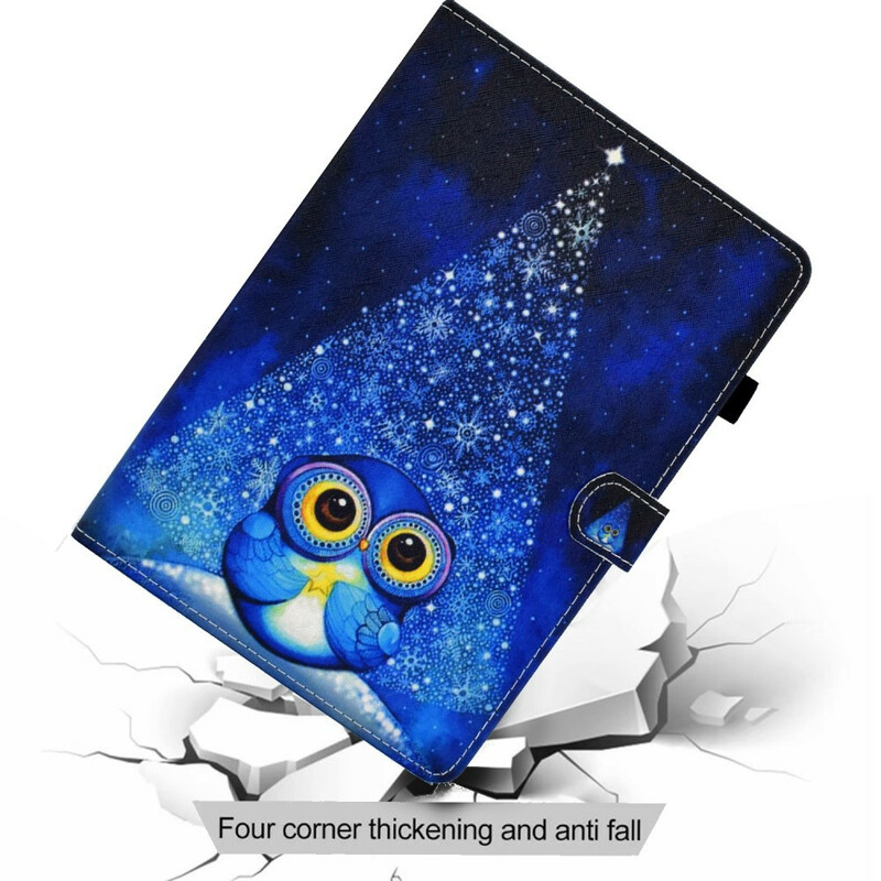 Housse iPad Air 10.9" (2020) Hibou Bleu Housse iPad Air 10.9" (2020) Hibou Bleu