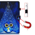 Housse iPad Air 10.9" (2020) Hibou Bleu Housse iPad Air 10.9" (2020) Hibou Bleu