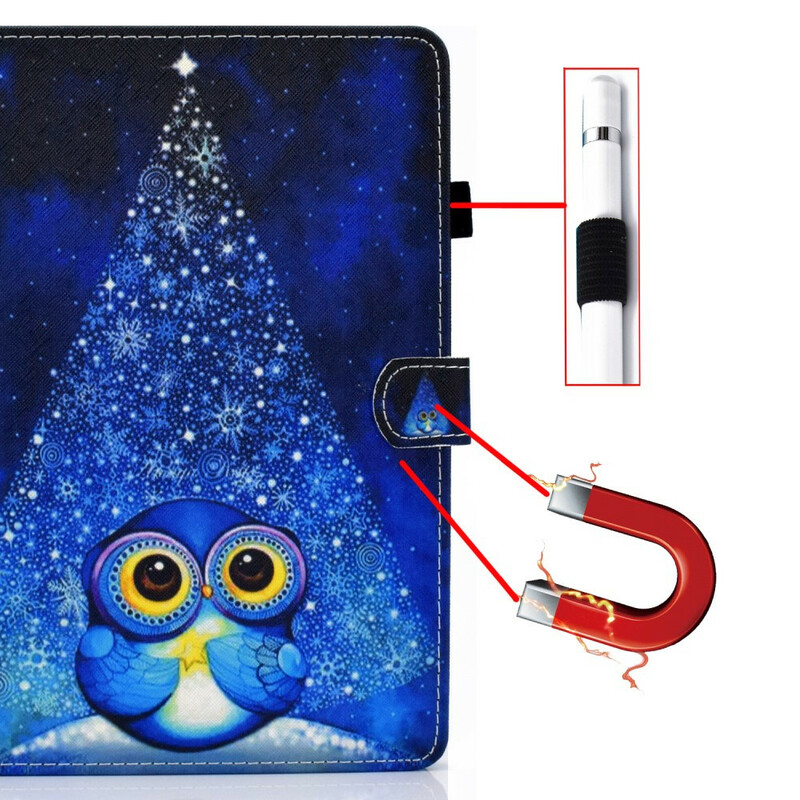 Housse iPad Air 10.9" (2020) Hibou Bleu Housse iPad Air 10.9" (2020) Hibou Bleu