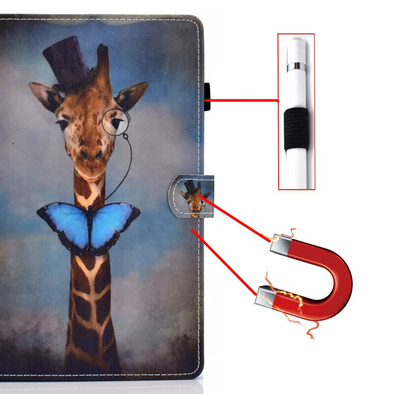 Housse iPad Air 10.9" (2020) Chic Girafe Housse iPad Air 10.9" (2020) Chic Girafe