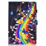 Housse iPad Air 10.9" (2020) Rainbow Butterflies