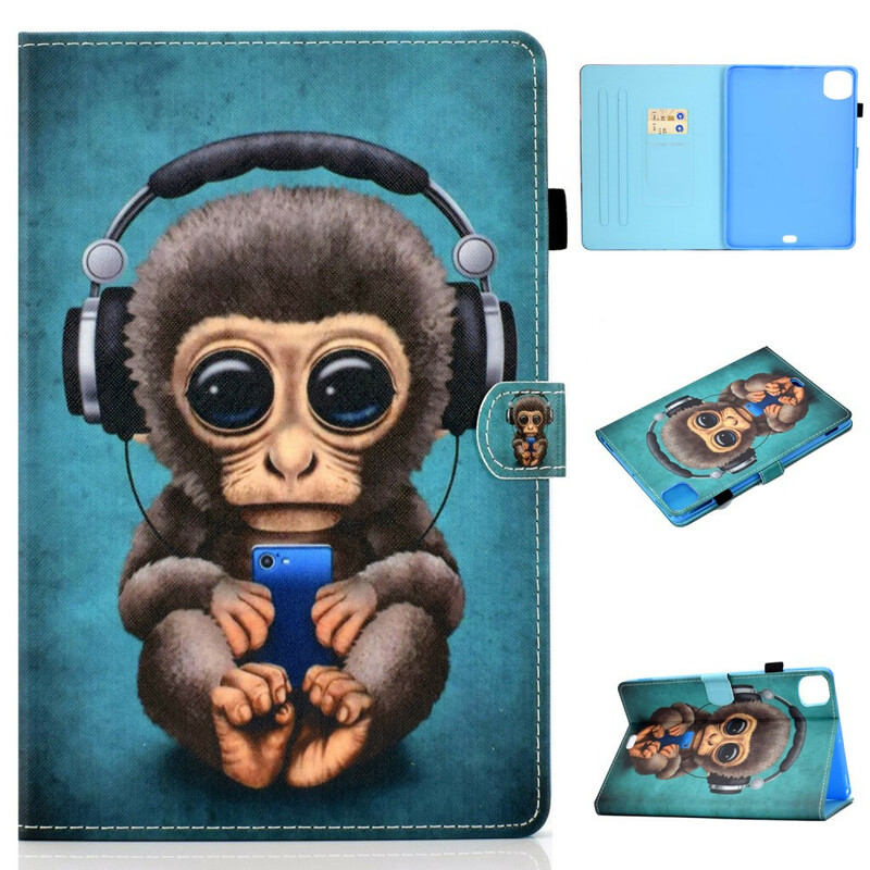 Housse iPad Air 10.9" (2020) Singe Connecté Housse iPad Air 10.9" (2020) Singe Connecté