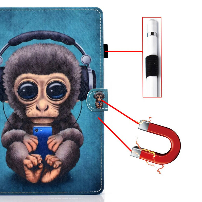Housse iPad Air 10.9" (2020) Singe Connecté Housse iPad Air 10.9" (2020) Singe Connecté