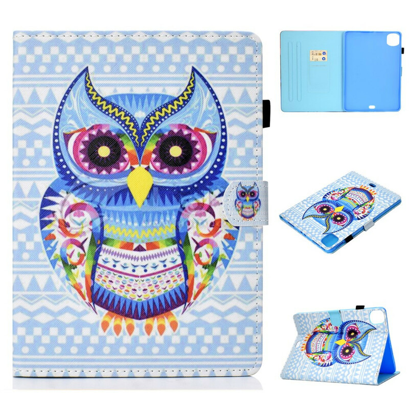 Housse iPad Air 10.9" (2020) Hibou Art Housse iPad Air 10.9" (2020) Hibou Art