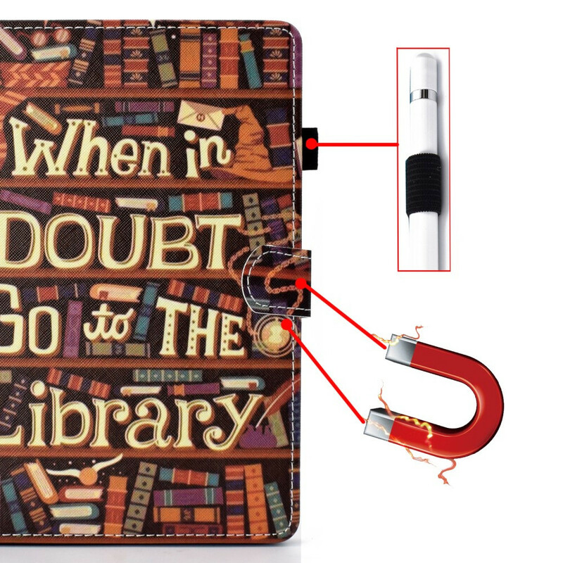 Housse iPad Air 10.9" 92020) Bibliothèque Housse iPad Air 10.9" 92020) Bibliothèque