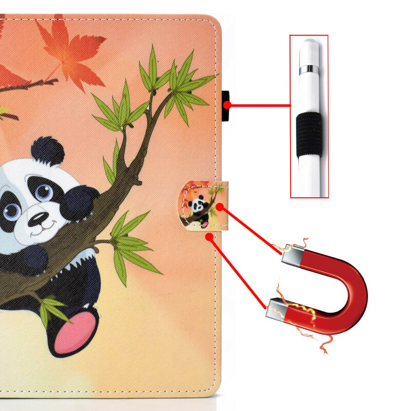 Housse iPad Air 10.9" (2020) Mignon Panda