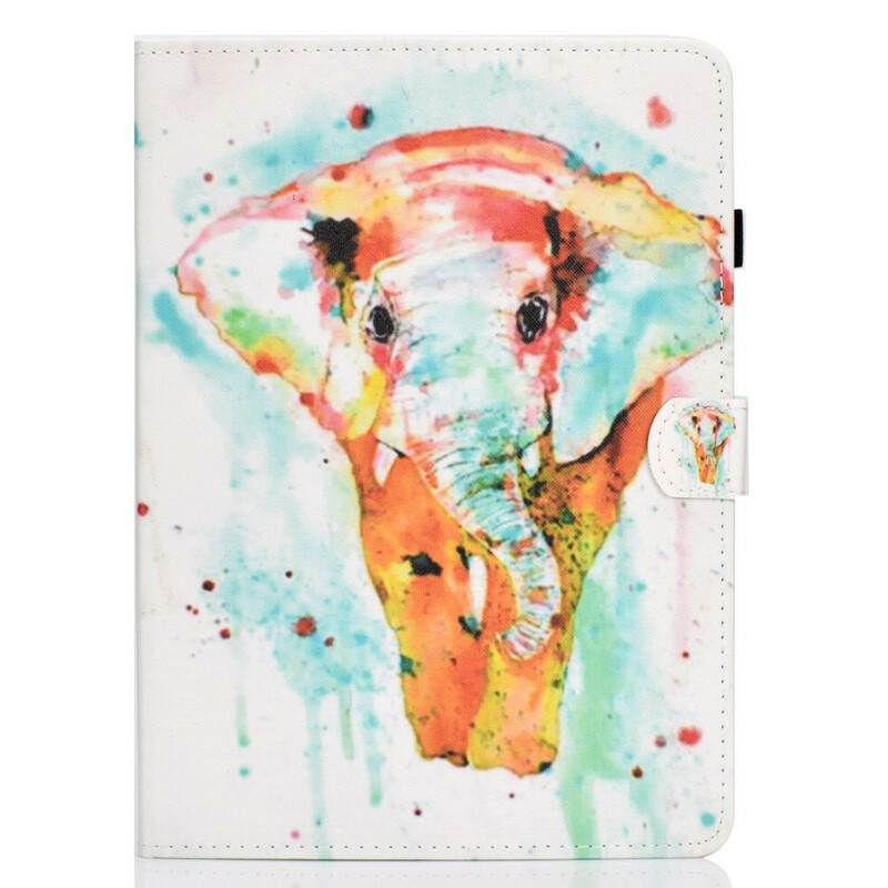 Housse iPad Air 10.9" (2020) Éléphant Aquarelle Housse iPad Air 10.9" (2020) Éléphant Aquarelle