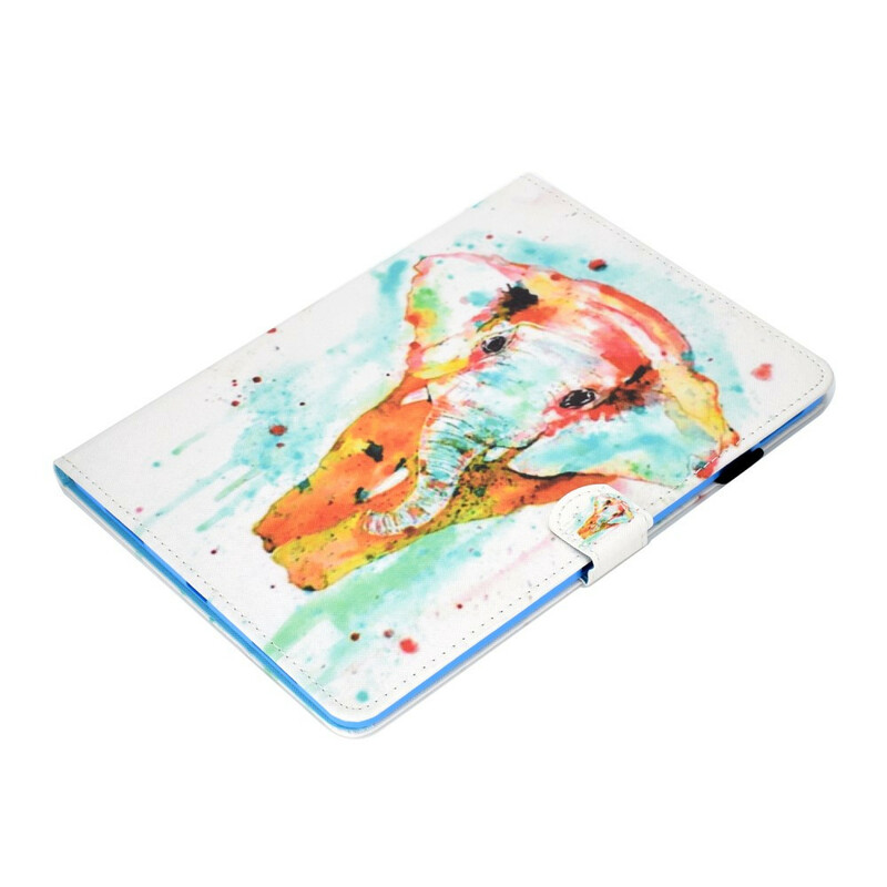 Housse iPad Air 10.9" (2020) Éléphant Aquarelle Housse iPad Air 10.9" (2020) Éléphant Aquarelle