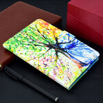 Housse iPad Air 10.9" (2020) Arbre Aquarelle