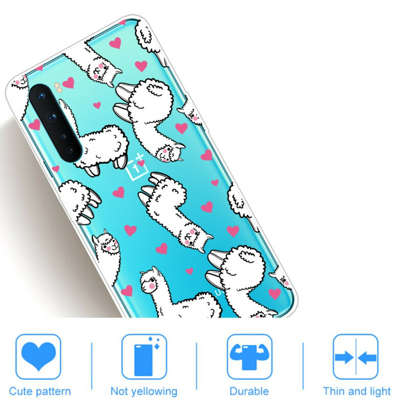 Coque OnePlus Nord Top Lamas