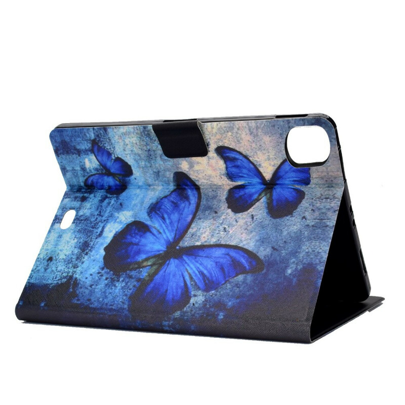 Housse iPad Air Papillons Bleus