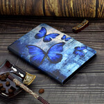 Housse iPad Air Papillons Bleus