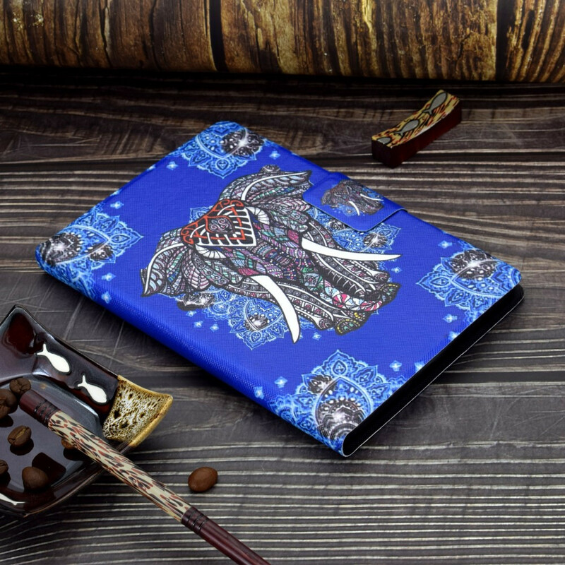 Housse iPad Air 10.9" (2020) Éléphant Mandala Housse iPad Air 10.9" (2020) Éléphant Mandala