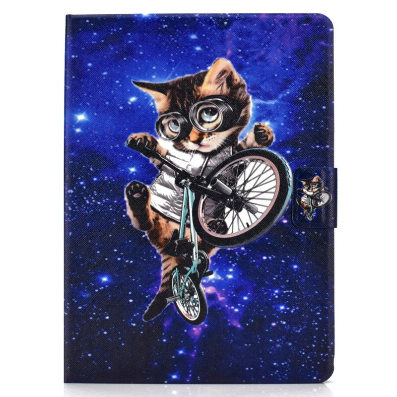 Housse iPad Air 10.9" (2020) Cyclo-Chat Housse iPad Air 10.9" (2020) Cyclo-Chat