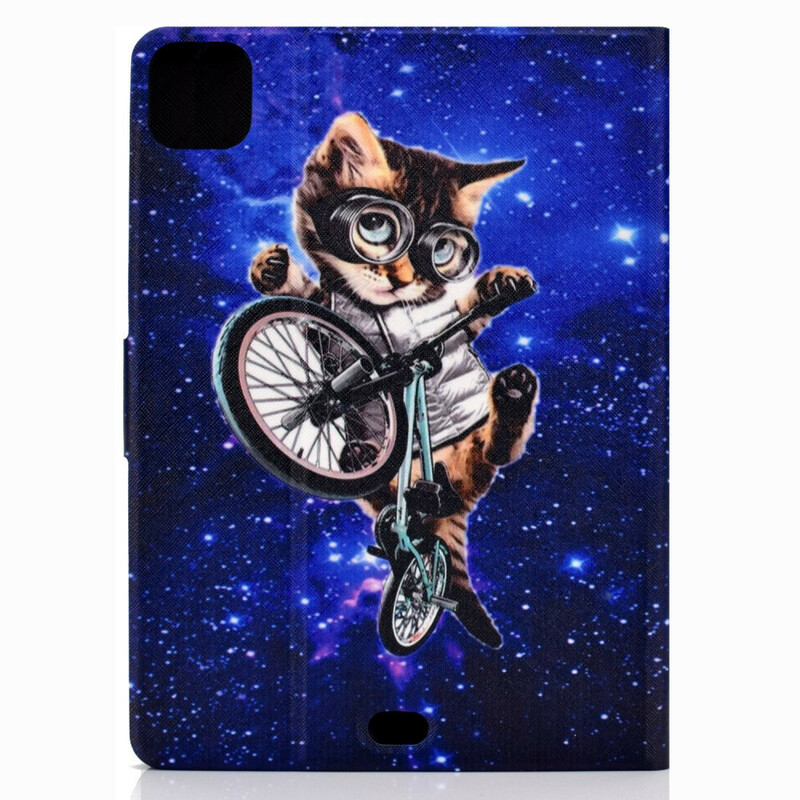 Housse iPad Air 10.9" (2020) Cyclo-Chat