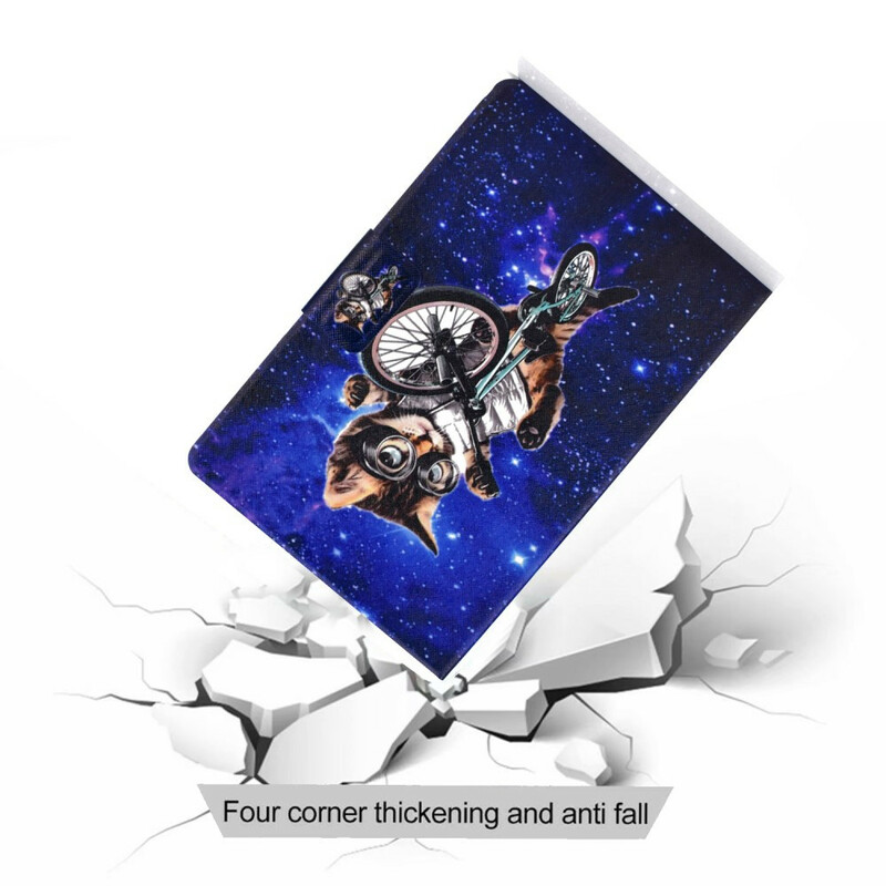 Housse iPad Air 10.9" (2020) Cyclo-Chat Housse iPad Air 10.9" (2020) Cyclo-Chat