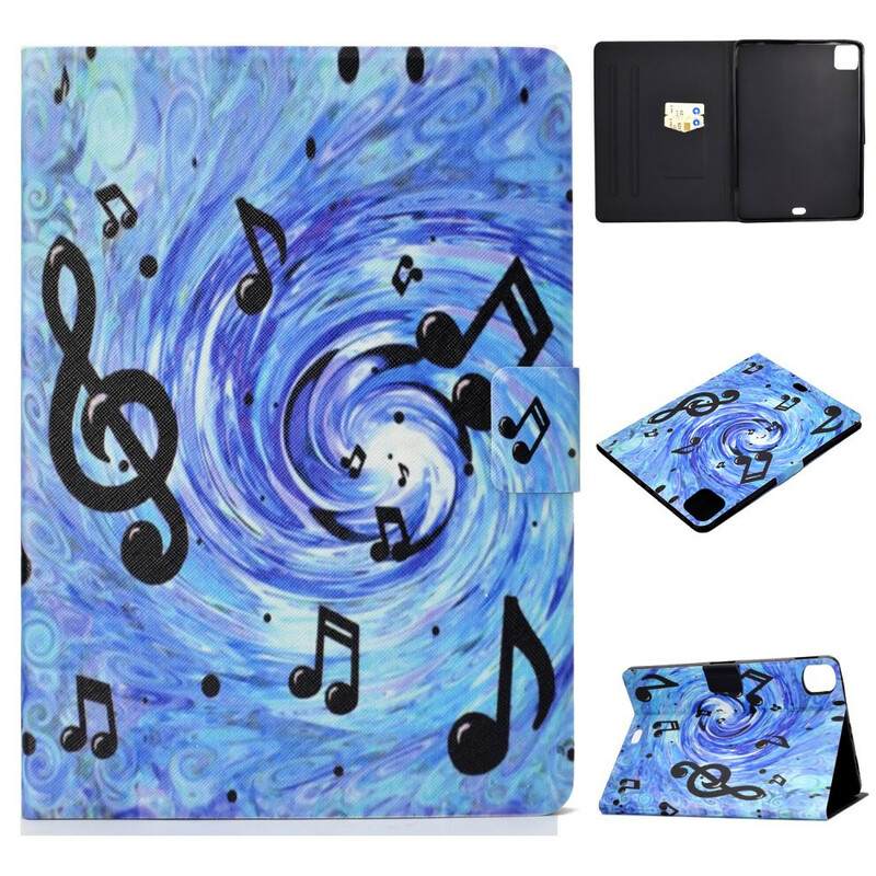 Housse iPad Air 10.9" (2020) Tourbillon Musical Housse iPad Air 10.9" (2020) Tourbillon Musical