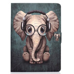 Housse iPad Air 10.9" (2020) Éléphant Connecté