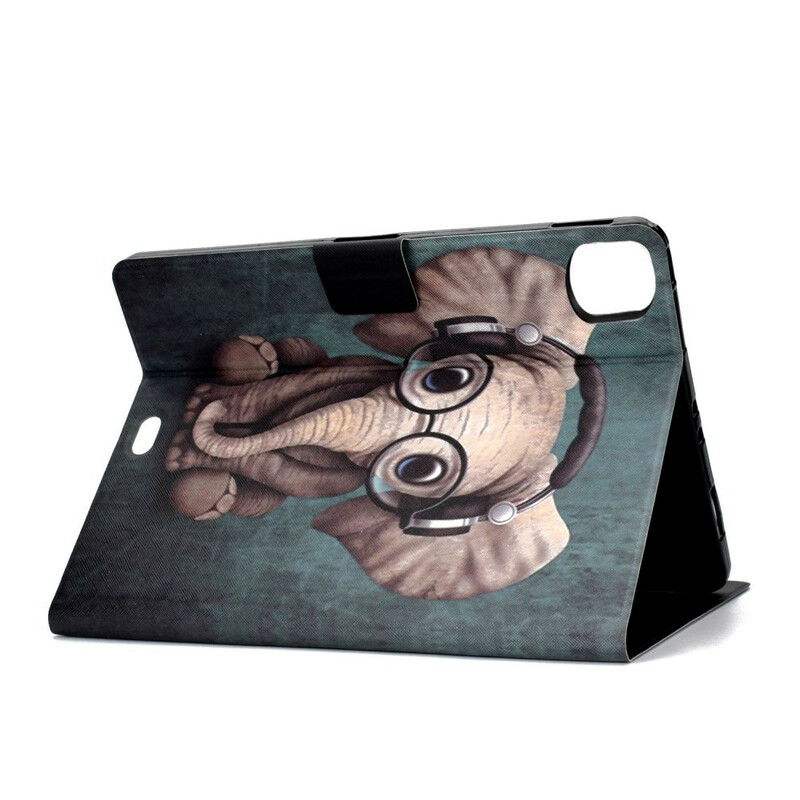 Housse iPad Air 10.9" (2020) Éléphant Connecté Housse iPad Air 10.9" (2020) Éléphant Connecté