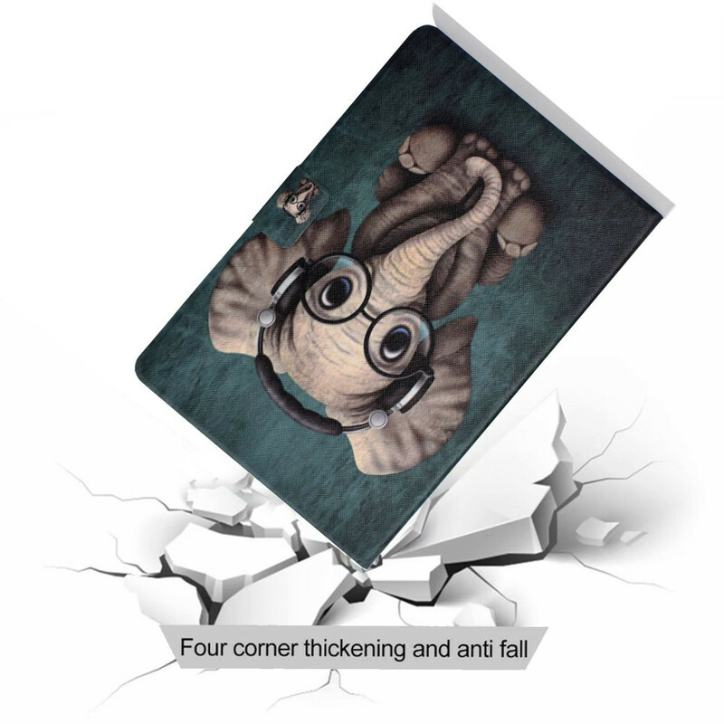 Housse iPad Air 10.9" (2020) Éléphant Connecté Housse iPad Air 10.9" (2020) Éléphant Connecté
