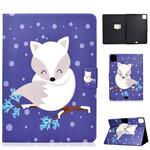 Housse iPad Air 10.9" (2020) Renard Blanc