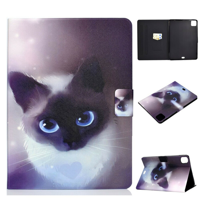 Housse iPad Air 10.9" (2020) Chat aux Yeux Bleus Housse iPad Air 10.9" (2020) Chat aux Yeux Bleus