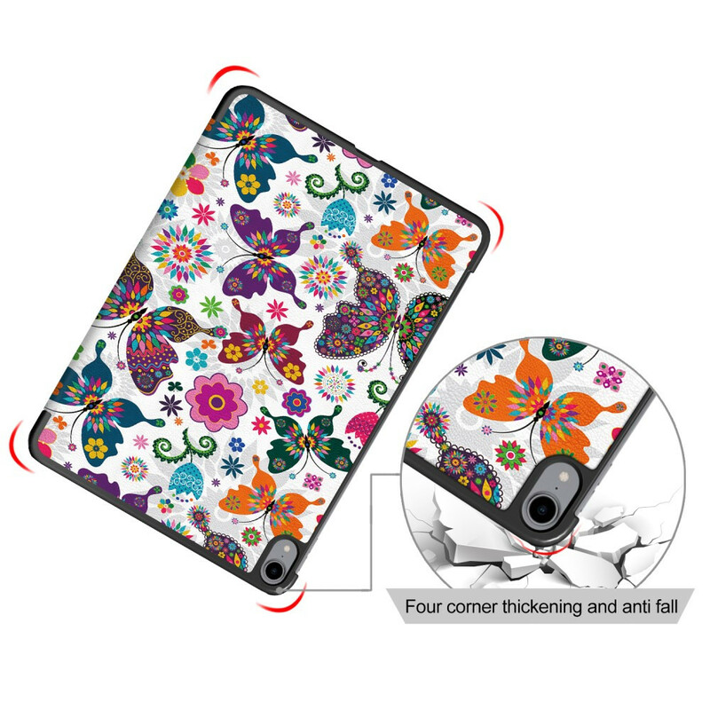 Smart Case iPad Air 10.9" (2020) Papillons Rétros