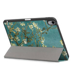 Smart Case iPad Air 10.9" (2020) Branches Fleuries avec Porte-Stylet