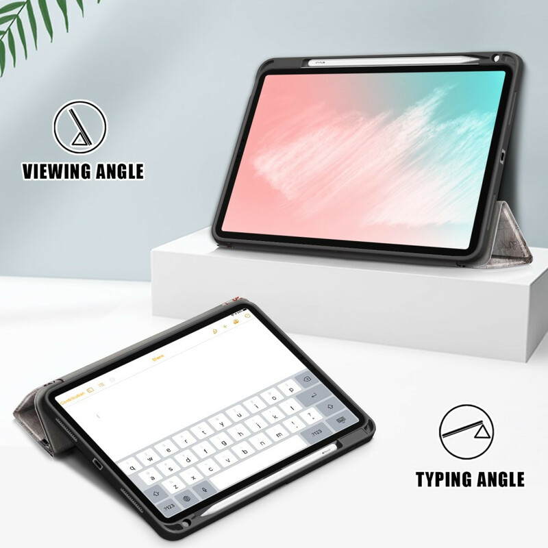 Smart Case iPad Air 10.9" (2020) Tour Eiffel Rétro avec Porte-Stylet Smart Case iPad Air 10.9" (2020) Tour Eiffel Rétro avec Porte-Stylet