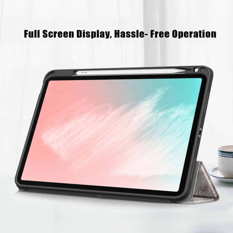 Smart Case iPad Air 10.9" (2020) Tour Eiffel Rétro avec Porte-Stylet Smart Case iPad Air 10.9" (2020) Tour Eiffel Rétro avec Porte-Stylet