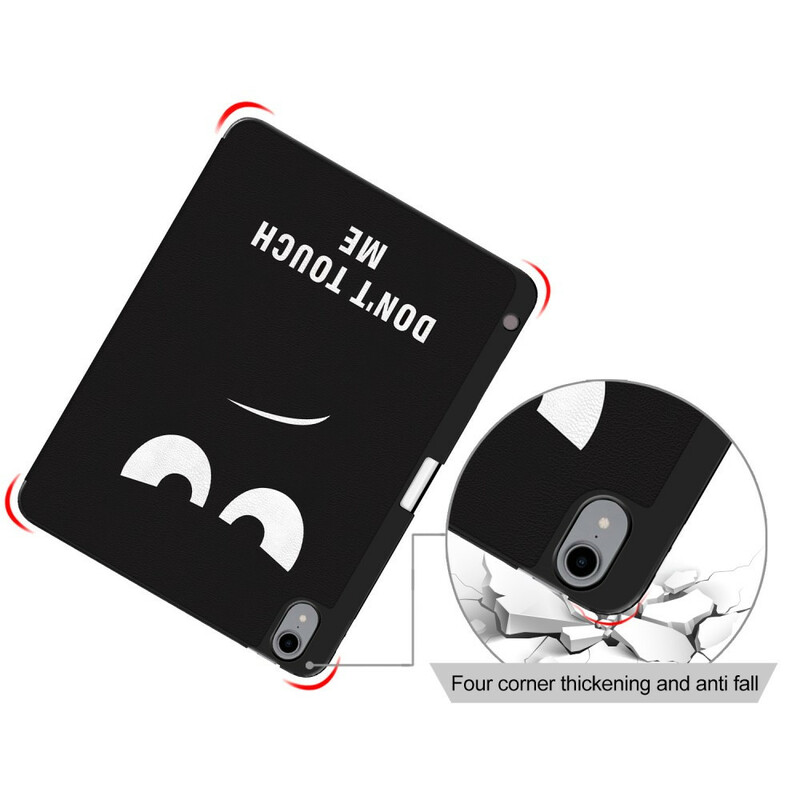 Smart Case iPad Air 10.9" (2020) Don't Touch Me avec Porte-Stylet Smart Case iPad Air 10.9" (2020) Don't Touch Me avec Porte-Stylet