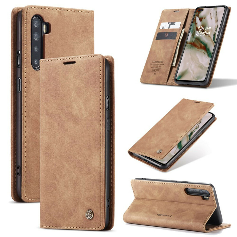Flip Cover OnePlus Nord CASEME Simili Cuir Flip Cover OnePlus Nord CASEME Simili Cuir