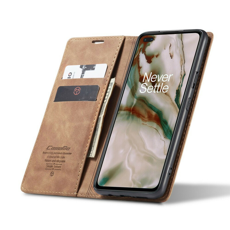 Flip Cover OnePlus Nord CASEME Simili Cuir Flip Cover OnePlus Nord CASEME Simili Cuir