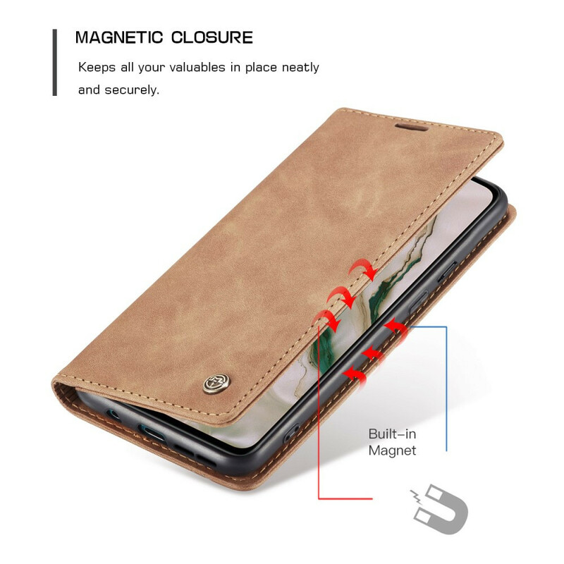 Flip Cover OnePlus Nord CASEME Simili Cuir Flip Cover OnePlus Nord CASEME Simili Cuir