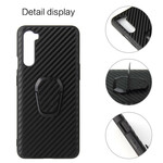 Coque OnePlus Nord Fibre Carbone Anneau-Support Coque OnePlus Nord Fibre Carbone Anneau-Support