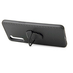 Coque OnePlus Nord Fibre Carbone Anneau-Support Coque OnePlus Nord Fibre Carbone Anneau-Support