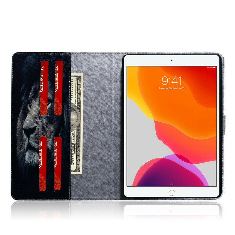 Housse iPad 10.2" (2020) (2019) Tête de Lion Housse iPad 10.2" (2020) (2019) Tête de Lion