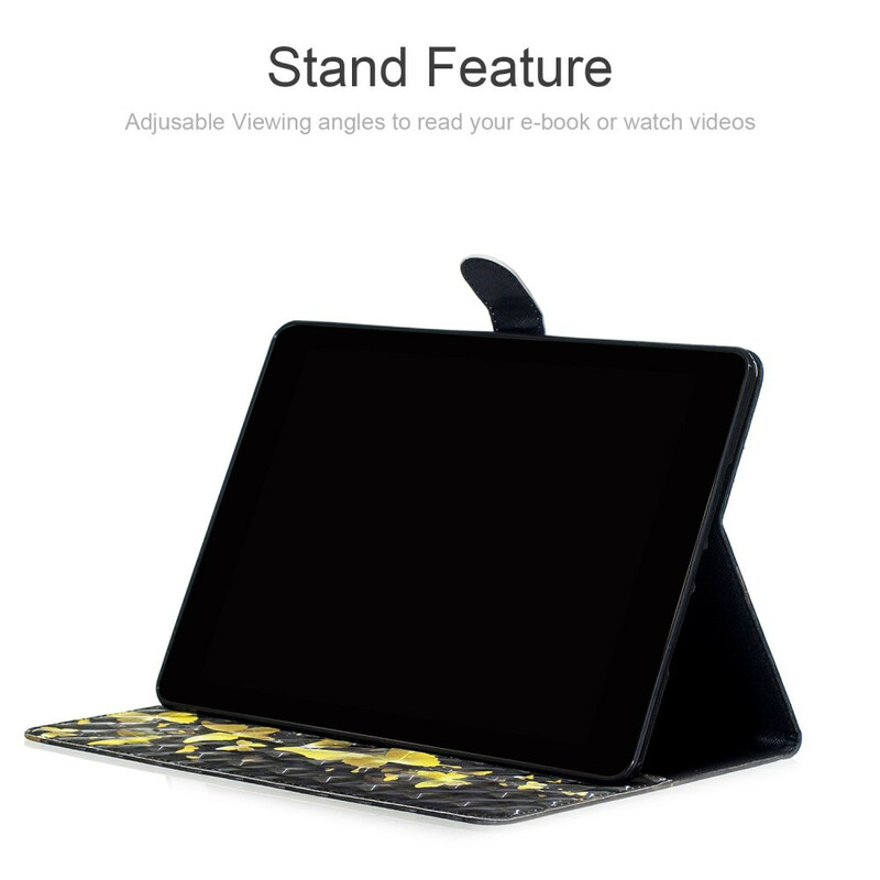 Housse IPad 10.2" (2019) (2020) Papillons Jaunes Housse IPad 10.2" (2019) (2020) Papillons Jaunes