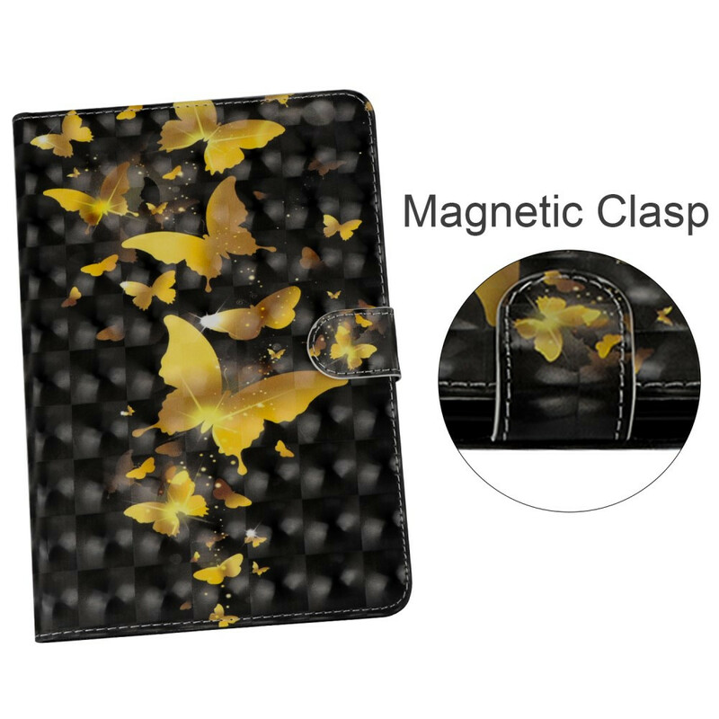 Housse IPad 10.2" (2019) (2020) Papillons Jaunes Housse IPad 10.2" (2019) (2020) Papillons Jaunes
