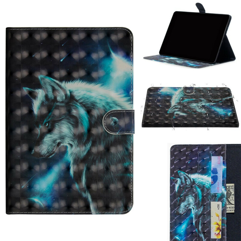 Housse iPad 10.2" (2019) (2020) Light Spot Loup Housse iPad 10.2" (2019) (2020) Light Spot Loup